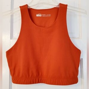 Rei Cooperative Take Your Time Bra Crop Top Women's M Copper Spice